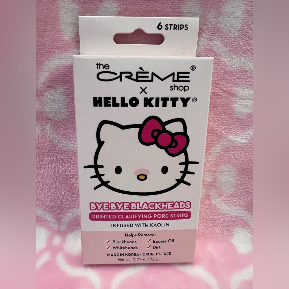 The Cremè Shop X Hello Kitty Pore Strips! 😻🎀